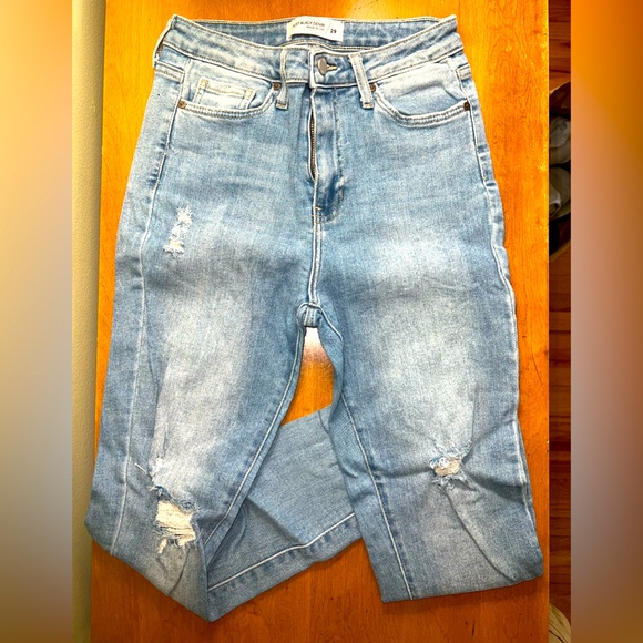 👖 Just Black size 29 light Denim Jeans 👖 - Picture 1 of 7